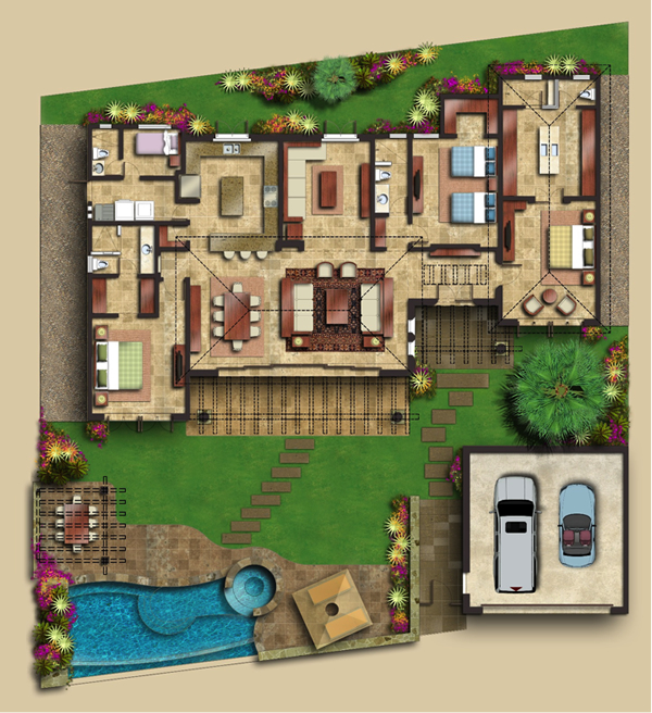 Single Story Home Cabo San Lucas For Sale